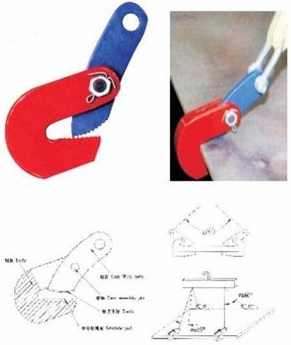 L型鋼板起重鉗、H型鋼吊鉗(PT0905)